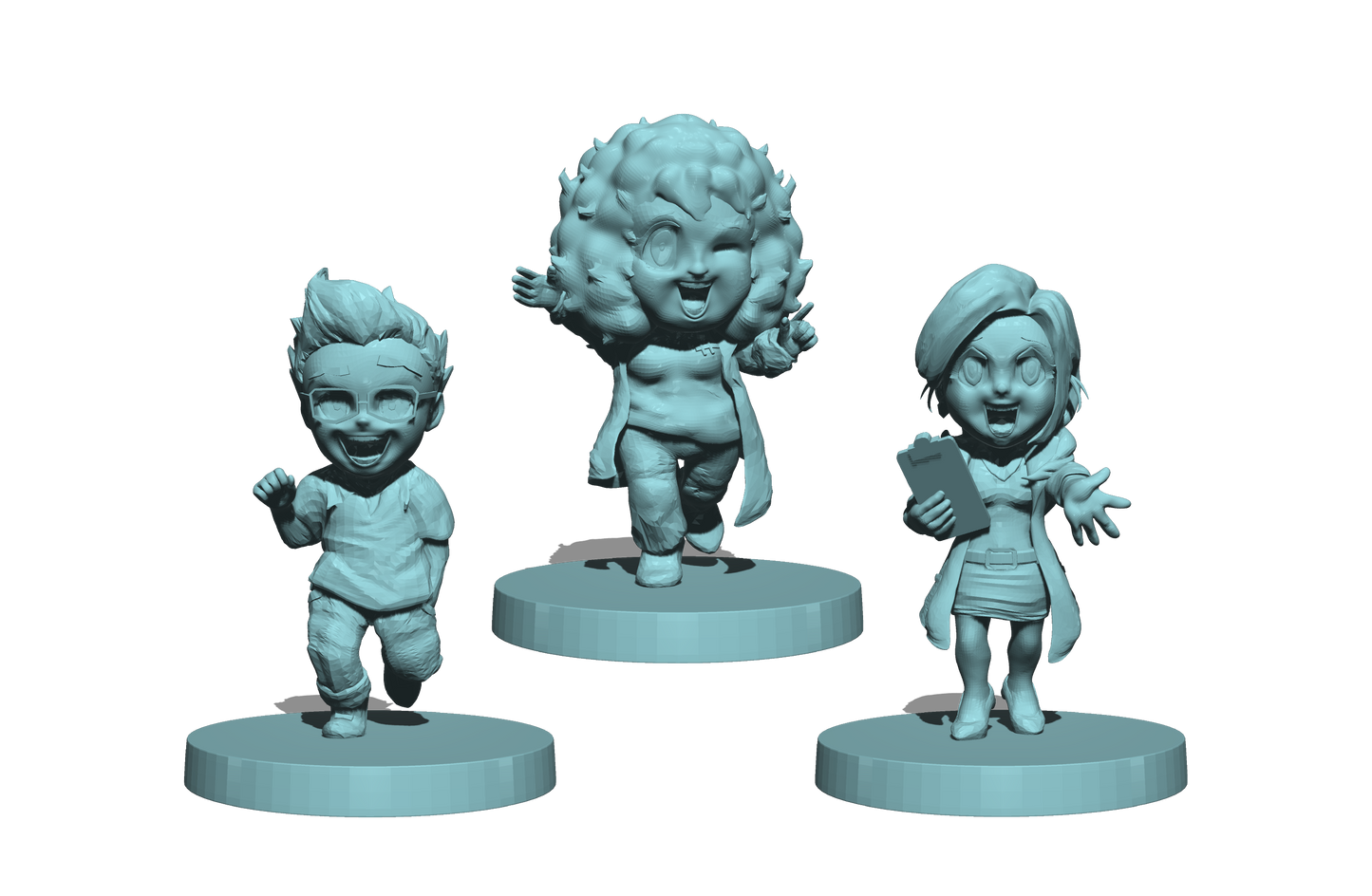STL-files for the HE.R.O core game miniatures