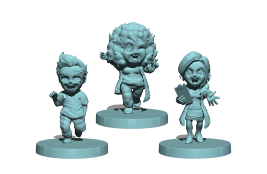 STL-files for the HE.R.O core game miniatures