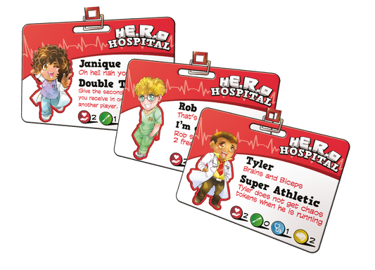 Hospital ID-Badges - Core Game